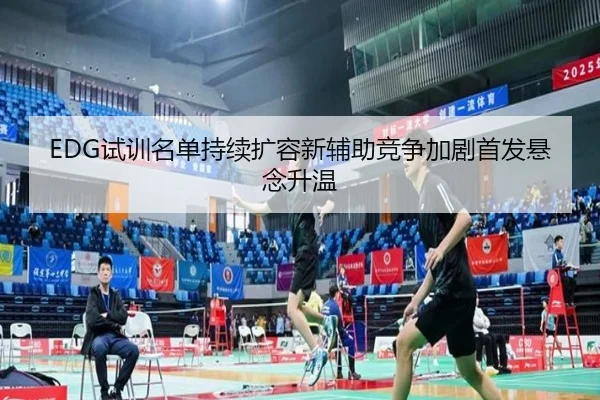 EDG试训名单持续扩容新辅助竞争加剧首发悬念升温